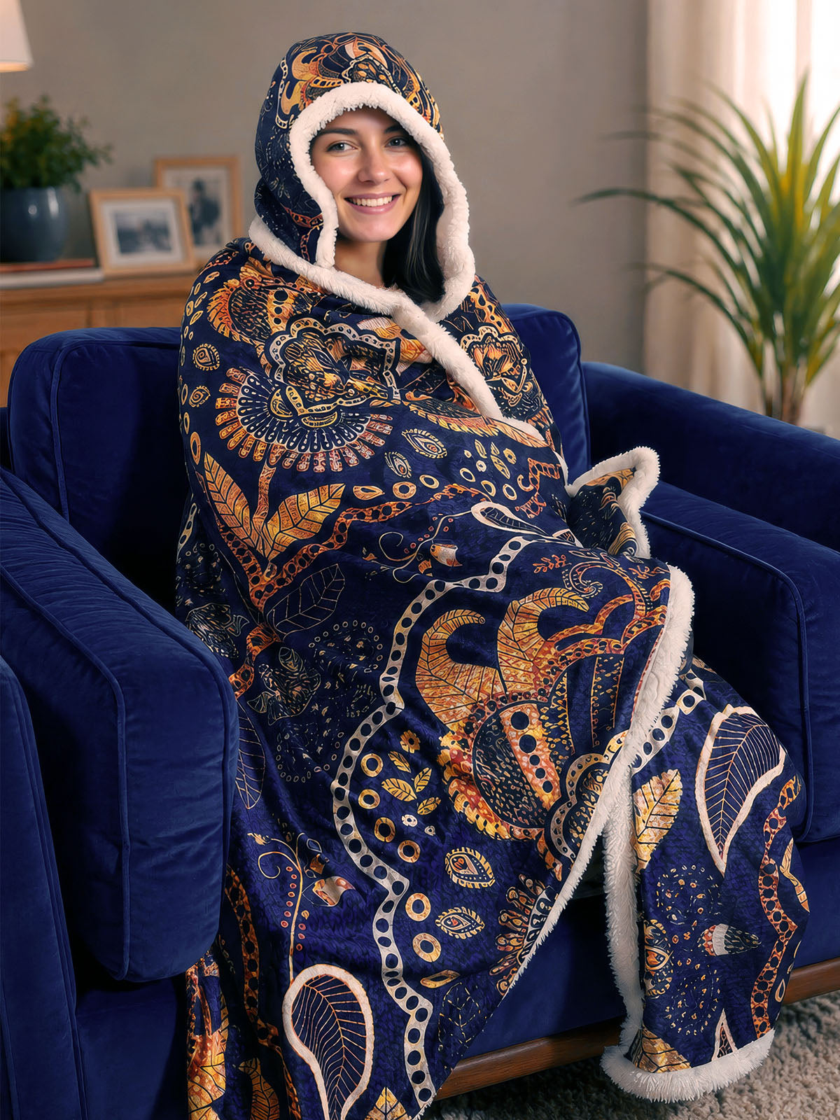 Hugglebud - Paisley Blue